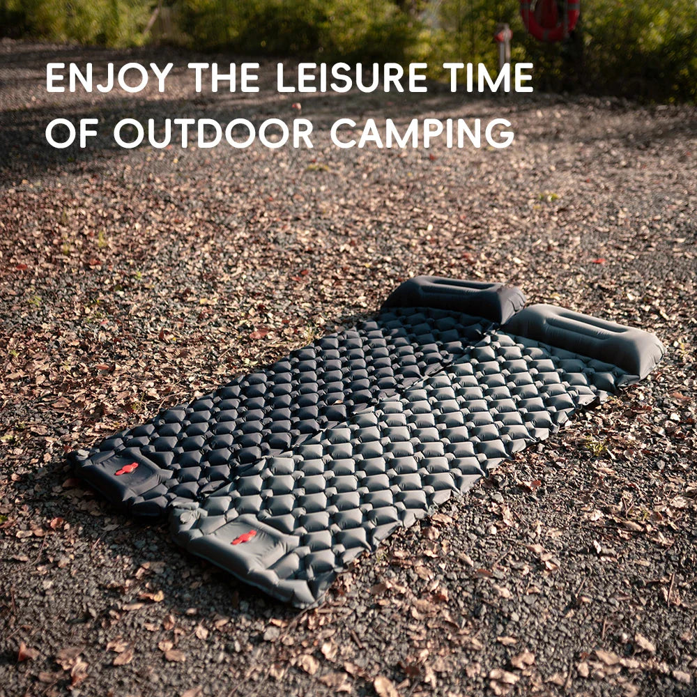 TARKA Inflatable Camping Mats Air Cushion With Pillow Outdoor Tourist Sleeping Pad Self-Inflating Mattress For Hiking Climbing